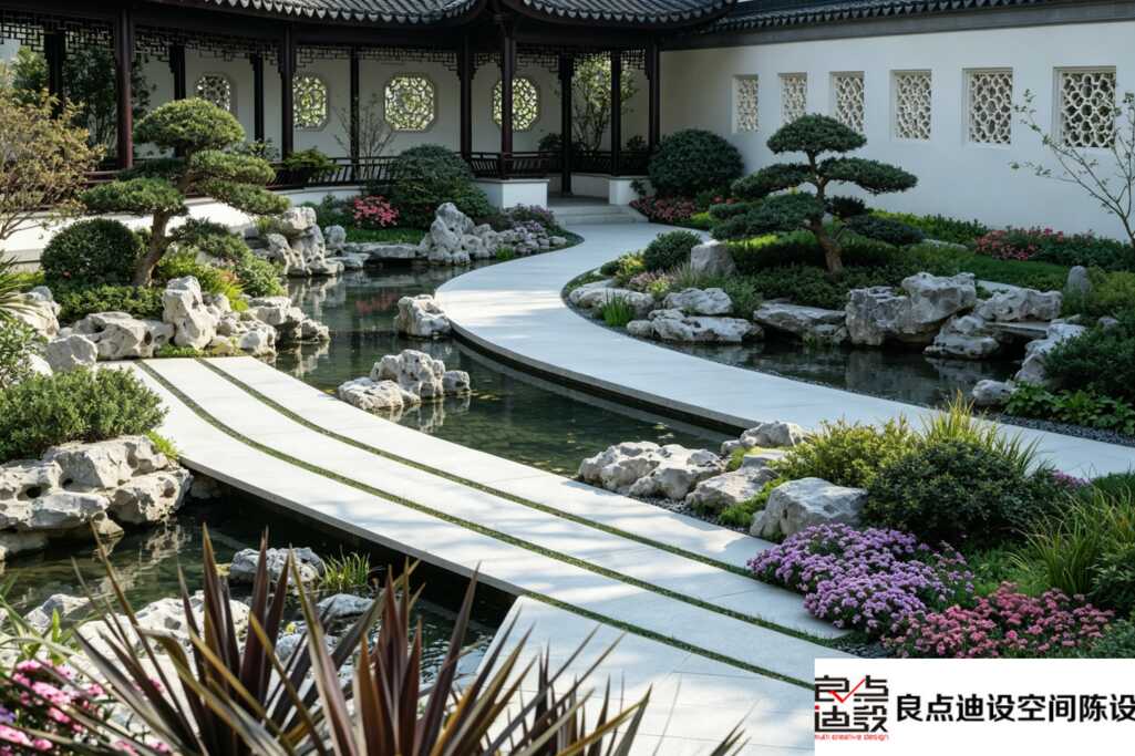 藏在售楼处的苏式诗意软装|把东方园林搬进门的美学暴击✨